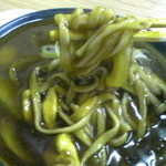 翁そば - スパイシーなカレー餡！