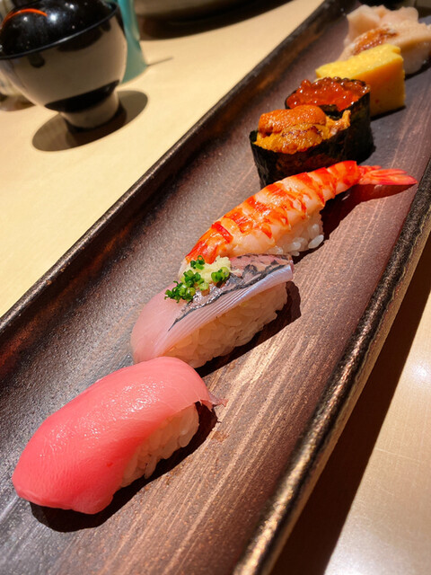 すし田 乾山 銀座松屋店 すしでん けんざん 銀座一丁目 寿司 食べログ