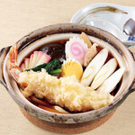 げたや蕎麦 - 鍋焼きうどん