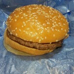 マクドナルド - 月見バーガーセットの月見バーガー(R2.10.7撮影)