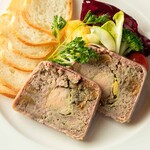Iberian black pork and foie gras pate de campagne