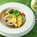 蜂の子 - 季節の温野菜