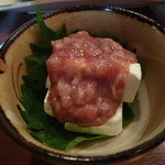 たわわ - クリームチーズの酒盗和え