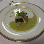 ディナーコース（お茶葉鯛のグリル）