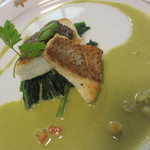 メインダイニングルーム - お茶のソースが絶品。。。