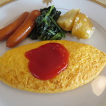 メインダイニングルーム - やっぱりケチャップで戴きましたぁ～♪