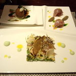 前菜　ラターブルのスペシャリティオードブル　3種のバリエ