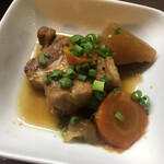 居喰処 光 - 2020/10/09
      日替り 野菜炒め定食 500円
      ✳︎小鉢は角煮