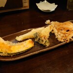 活麺富蔵 - 季節の野菜天