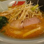 ラーメン山岡家 - 味噌ラーメン(普通)+白髪ネギ