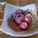 わたしの台所　和 - 壷から出していただいた自家製梅干