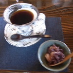 わたしの台所　和 - 白玉あんこ。珈琲。人によってカップが違う！