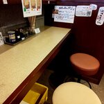 味噌の達人 - カウンター席