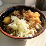 長寿庵 - 天玉そば（360円）