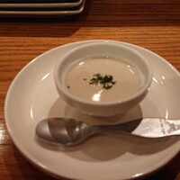 Le Comptoir de シャンパン食堂 - つきだし ゴボウのポタージュ Le Comptoir de シャンパン食堂 - つきだし ゴボウのポタージュ
