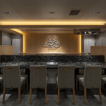 黒毛和牛焼肉きっしゃん北新地永楽町 松 - 料理人の手仕事をみながらカウンターで