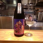 中華蕎麦 とみ田 - 君萬代(グラスの中のとみ田さん)