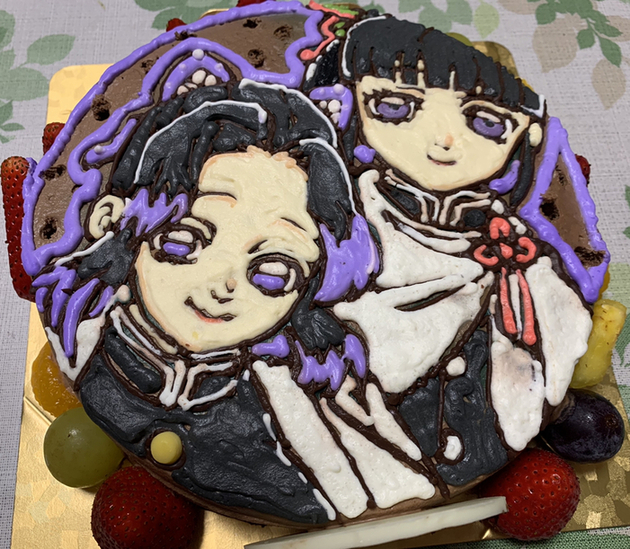 誕生日にキャラクターケーキ By ちょび助 サブール 本店 Saveur 和歌山市 ケーキ 食べログ