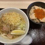 東京うどん - 料理写真:芋煮うどん＋ミニはらこめし