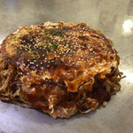 Hiroshima Okonomiyaki Sampachi Hakata - そば肉玉