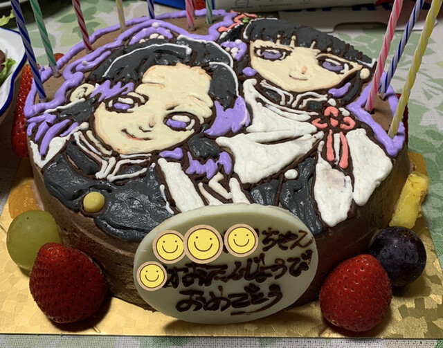 誕生日にキャラクターケーキ By ちょび助 サブール 本店 Saveur 和歌山市 ケーキ 食べログ
