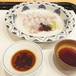 馬車道 大かわ - 鮃薄造り