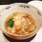 馬車道 大かわ - 白子蓮根蒸