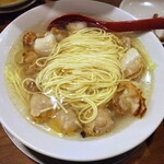 金町製麺 - ホタテの塩そば