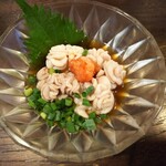 金町製麺 - 白子ポン酢