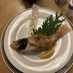 ホテルゆ華 - のどぐろ塩焼き