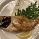 ホテルゆ華 - のどぐろ塩焼きアップ
