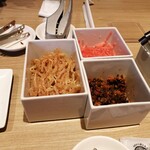 一風堂 - 無料トッピング(辛もやし・紅生姜・辛子高菜)