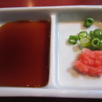 平家の郷 - 2012/6 ポン酢、もみじおろし、ねぎ