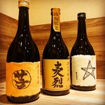 甲州天山 - 笹一酒造の焼酎「木火土金水」