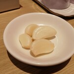 一風堂 - 無料サービスの生にんにく