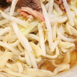 ラーメン二郎 - ヤサイ（そのまま）