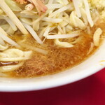 ラーメン二郎 - スープ