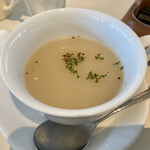 malibu PIZZERIA&CAFE - ランチセットのスープ