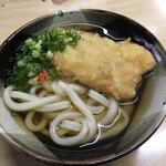 讃岐うどん がもう - あつい小ととり天　250円
