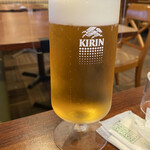 ロイヤルホスト - KIRIN 一番搾り 生中(¥580)