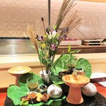 銀座 しのはら - 秋の八寸