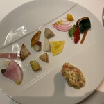 メイ - 佐賀県あいちゃん農園のイタリア野菜、三浦野菜、シェフの実家の小田原野菜。ラビゴットソース