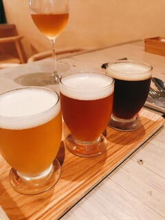 Bistro guccho - クラフトビール飲み比べ