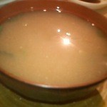 粋や - あさりの味噌汁です