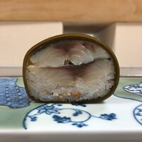 一心鮨 光洋 - 鯖 昆布巻き