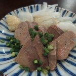 Tenkame Jirou - 63℃の豚のレバ刺し（450円）