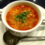 スペイン料理 バル アキ - セットスープ！