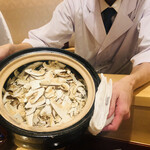銀座 しのはら - 松茸ごはん