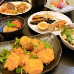 和音 - ランチ。メインはエビマヨに