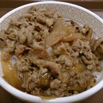 すき家 - 牛丼並盛